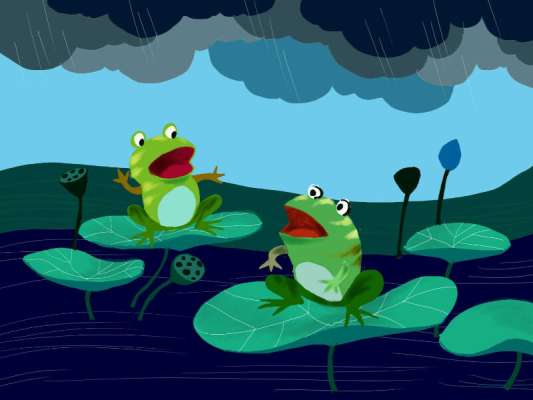 Mơ thấy đôi ếch- báo hiệu lộc tình duyên 